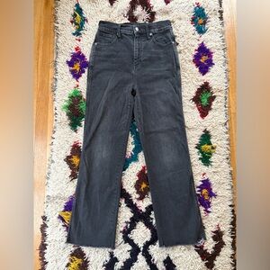 Madewell Straight Leg High Rise Jeans